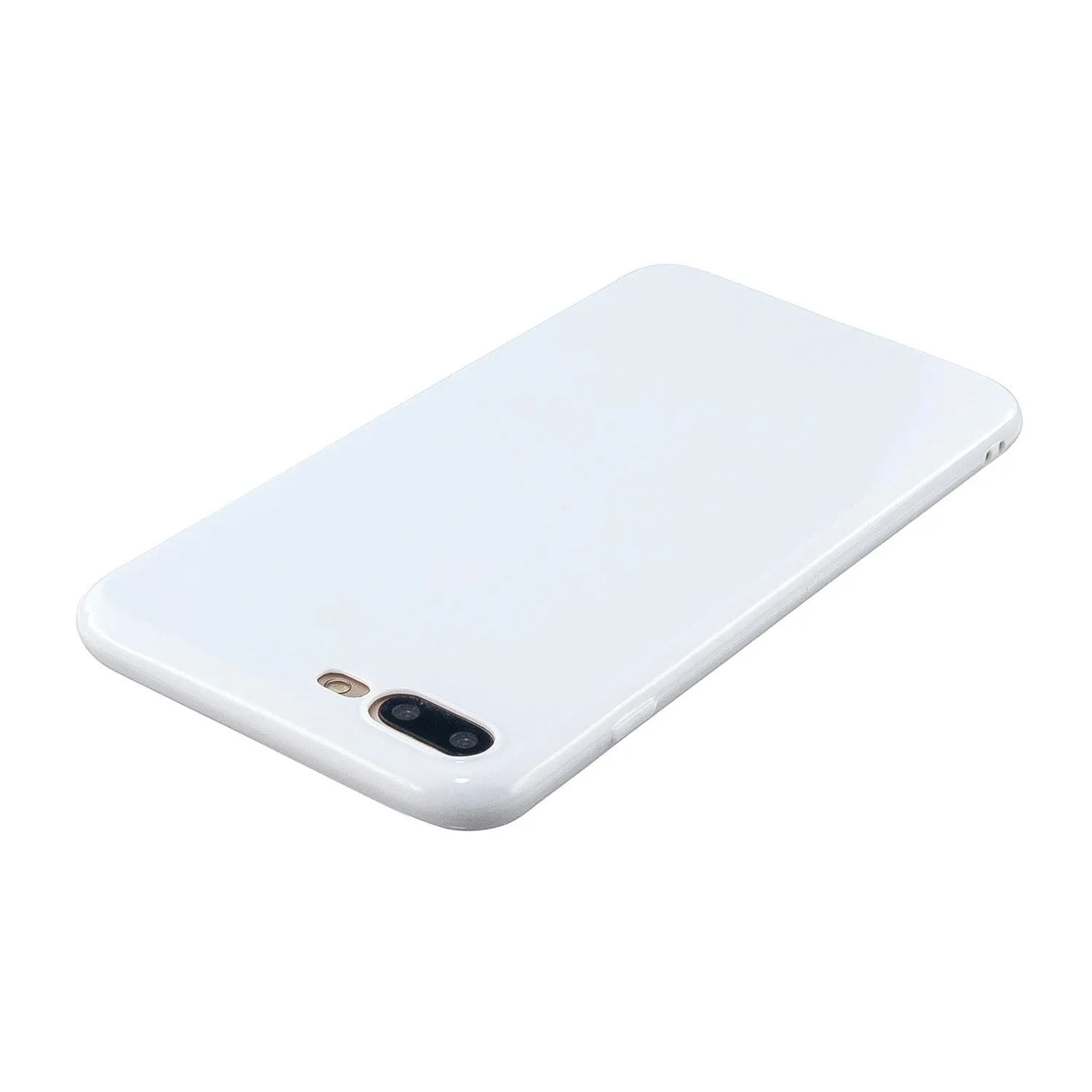 For iPhone 5/5S/SE/6/6S/6 Plus/6S Plus/7/8/7 Plus/8 Plus Cellphone Cover Soft TPU Bumper Protector Phone Shell Milk white