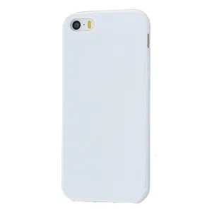For iPhone 5/5S/SE/6/6S/6 Plus/6S Plus/7/8/7 Plus/8 Plus Cellphone Cover Soft TPU Bumper Protector Phone Shell Milk white