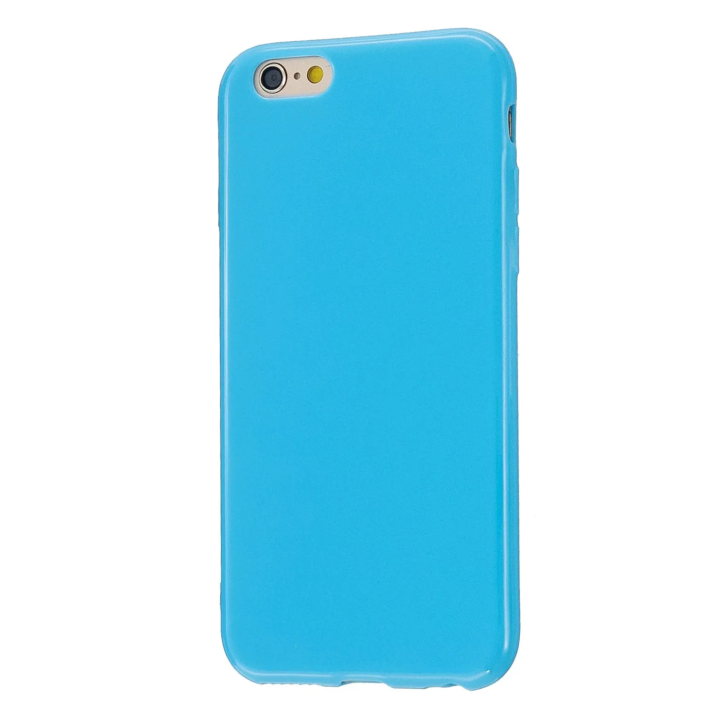 For iPhone 5/5S/SE/6/6S/6 Plus/6S Plus/7/8/7 Plus/8 Plus Cellphone Cover Soft TPU Bumper Protector Phone Shell Ocean blue