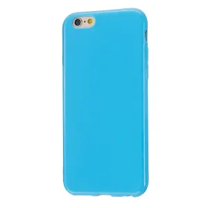 For iPhone 5/5S/SE/6/6S/6 Plus/6S Plus/7/8/7 Plus/8 Plus Cellphone Cover Soft TPU Bumper Protector Phone Shell Ocean blue