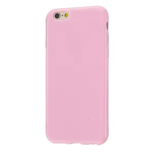 For iPhone 5/5S/SE/6/6S/6 Plus/6S Plus/7/8/7 Plus/8 Plus Cellphone Cover Soft TPU Bumper Protector Phone Shell Rose pink