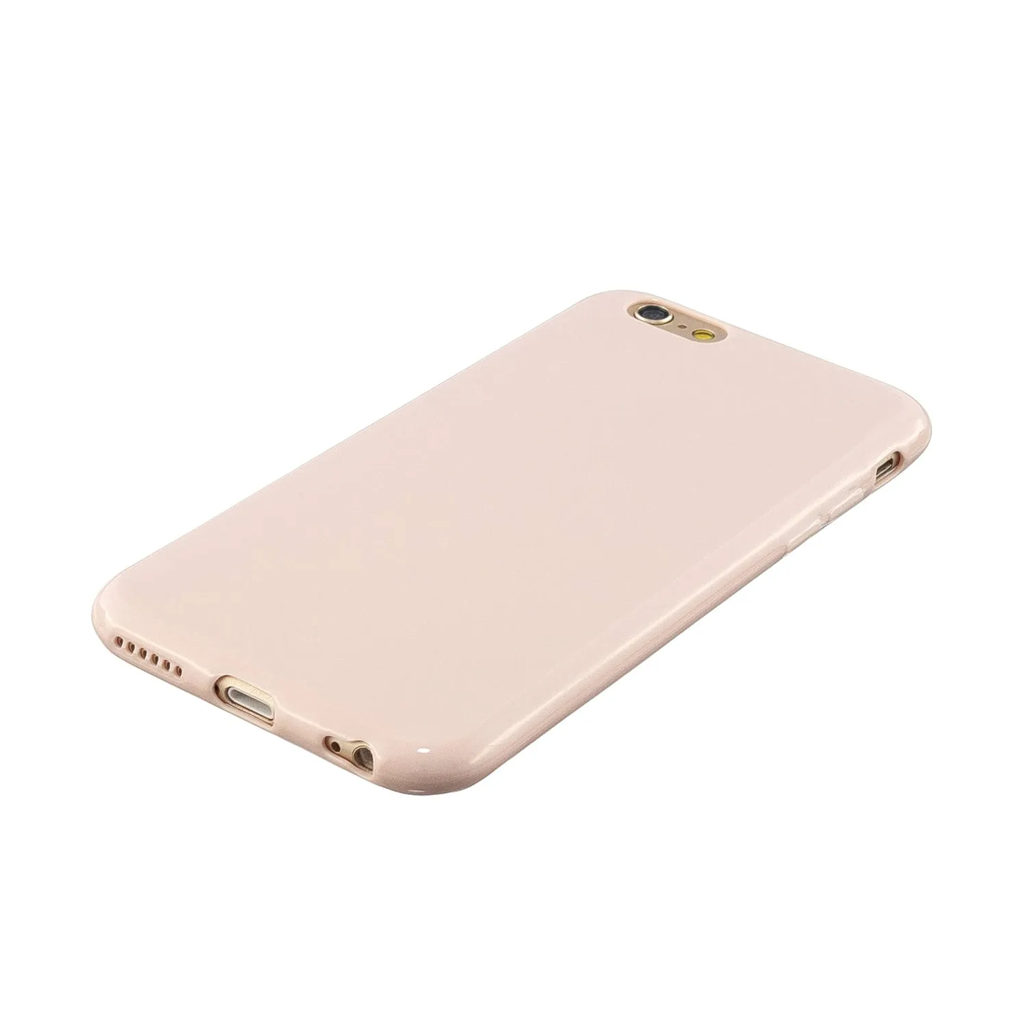 For iPhone 5/5S/SE/6/6S/6 Plus/6S Plus/7/8/7 Plus/8 Plus Cellphone Cover Soft TPU Bumper Protector Phone Shell Sakura pink