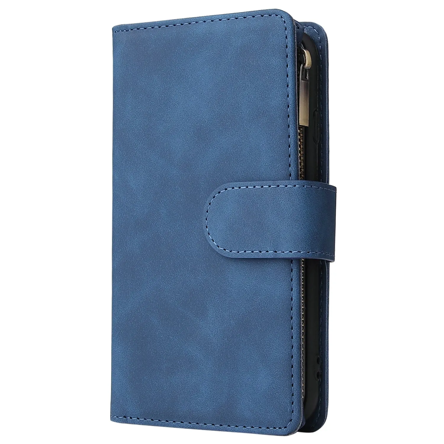 For iPhone 6 / 6S iPhone 6 plus / 6S plus iPhone 7 / 8 iPhone 7 plus / 8 plus Smart Phone Cover Coin Pocket with Cards Bracket Zipper Phone PU Leather Case Phone Cover  iPhone 7 / 8