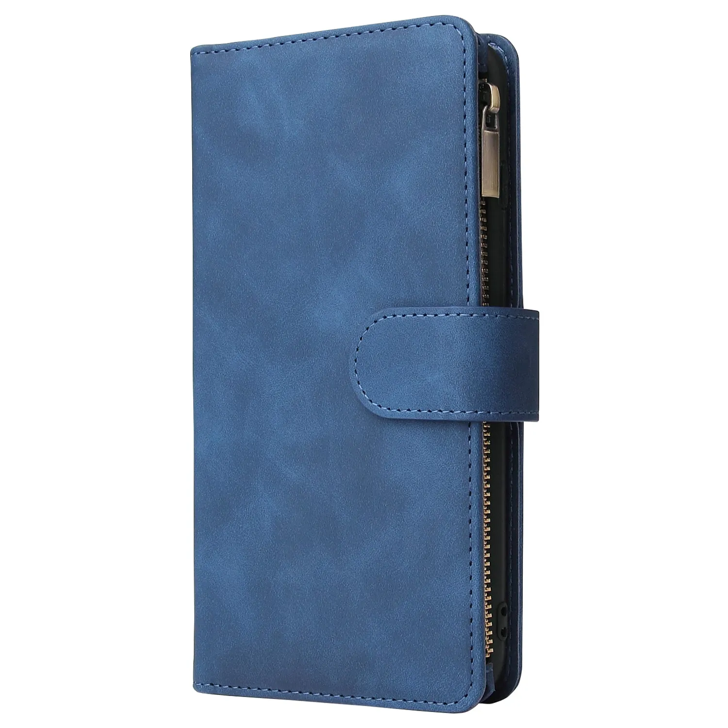 For iPhone 6 / 6S iPhone 6 plus / 6S plus iPhone 7 / 8 iPhone 7 plus / 8 plus Smart Phone Cover Coin Pocket with Cards Bracket Zipper Phone PU Leather Case Phone Cover  iPhone 7 plus / 8 plus