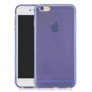 for iPhone 6/6S / 6 Plus/6S Plus / 7/8 / 7 Plus/8 Plus Clear Colorful TPU Back Cover Cellphone Case Shell Royal Blue