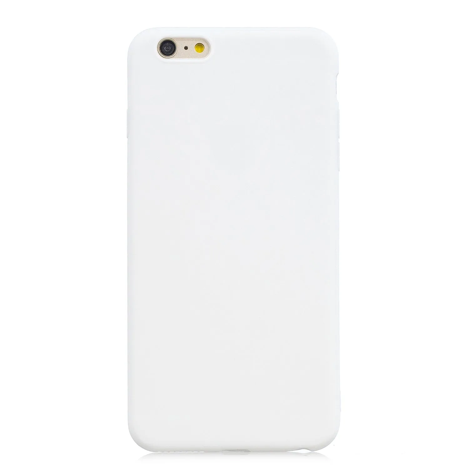 for iPhone 6/6S Lovely Candy Color Matte TPU Anti-scratch Non-slip Protective Cover Back Case Light blue