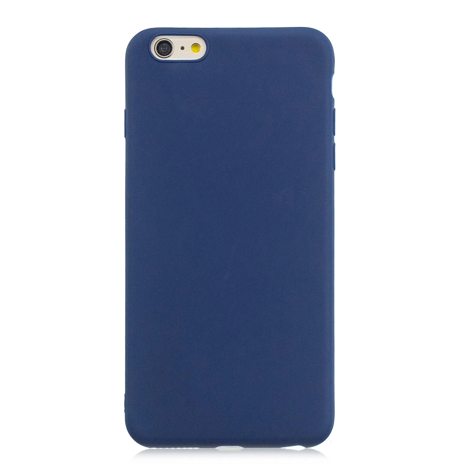 for iPhone 6/6S Lovely Candy Color Matte TPU Anti-scratch Non-slip Protective Cover Back Case red