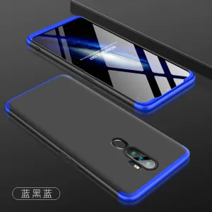 For OPPO A5 2020/A11X Cellphone Cover Hard PC Phone Case Bumper Protective Smartphone Shell black blue