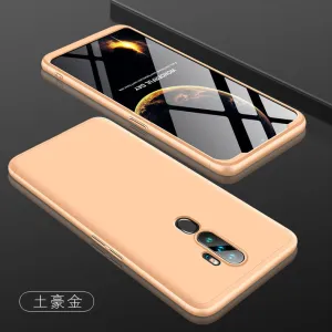 For OPPO A5 2020/A11X Cellphone Cover Hard PC Phone Case Bumper Protective Smartphone Shell gold