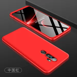 For OPPO A5 2020/A11X Cellphone Cover Hard PC Phone Case Bumper Protective Smartphone Shell red