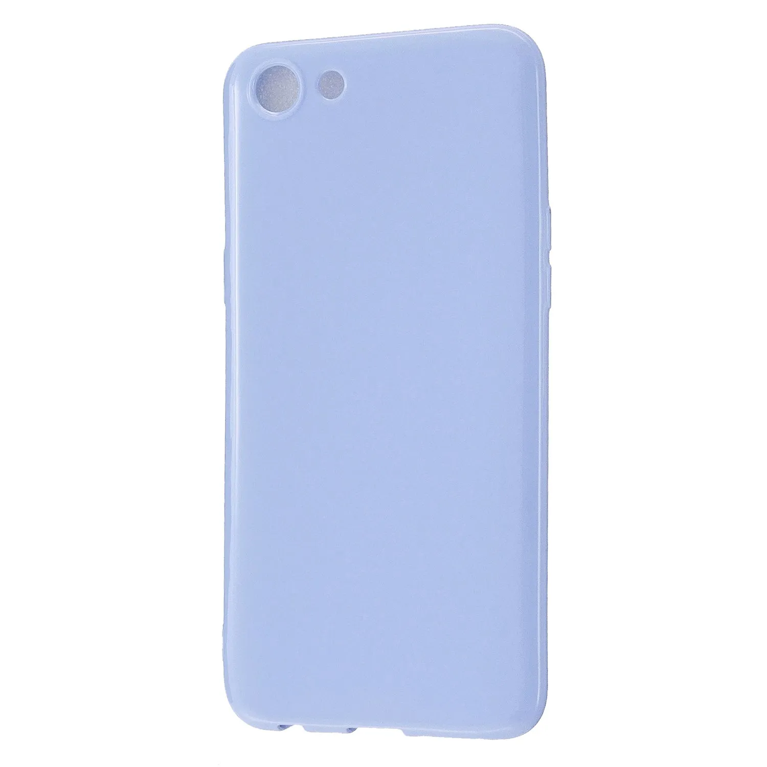 For OPPO A79/A83 Cellphone Cover Soft Hands Feel No-Fade TPU Phone Case Full Body Protection Taro purple