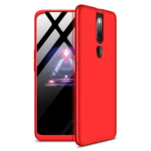 For OPPO F11 pro Ultra Slim PC Back Cover Non-slip Shockproof 360 Degree Full Protective Case red