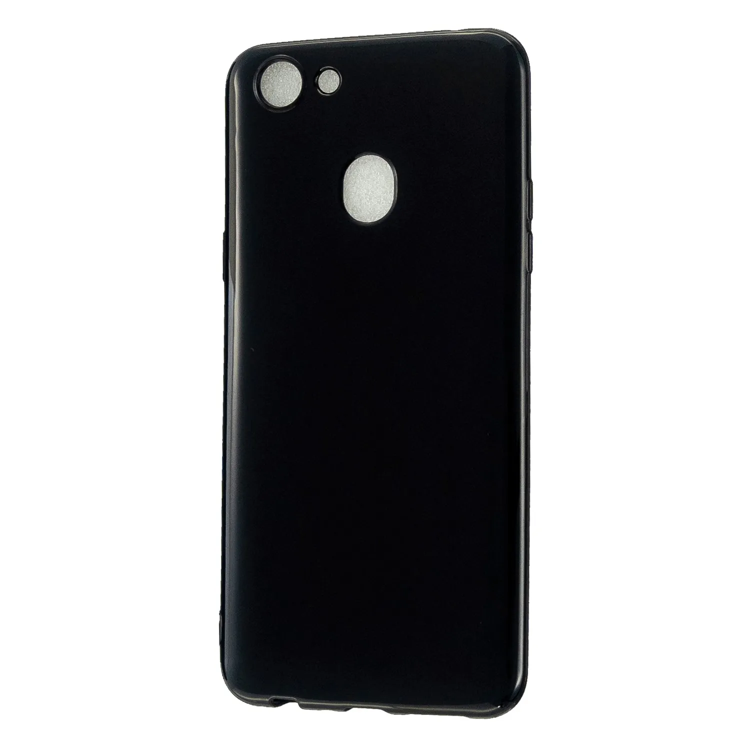 For OPPO F5/F7 Cellphone Cover Soft TPU Mobile Phone Case Screen Protector with Shock Absorption Technology Taro purple