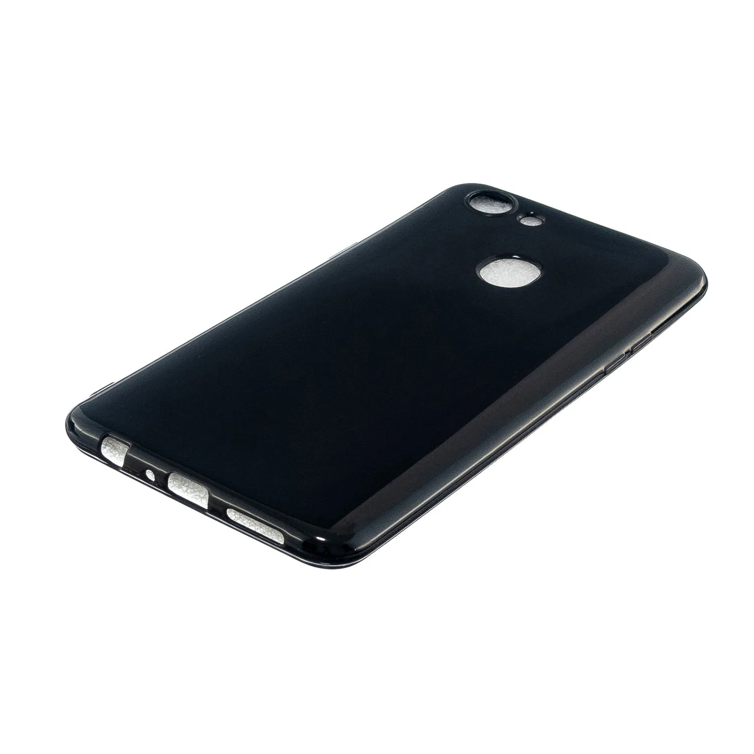 For OPPO F5/F7 Cellphone Cover Soft TPU Mobile Phone Case Screen Protector with Shock Absorption Technology Taro purple