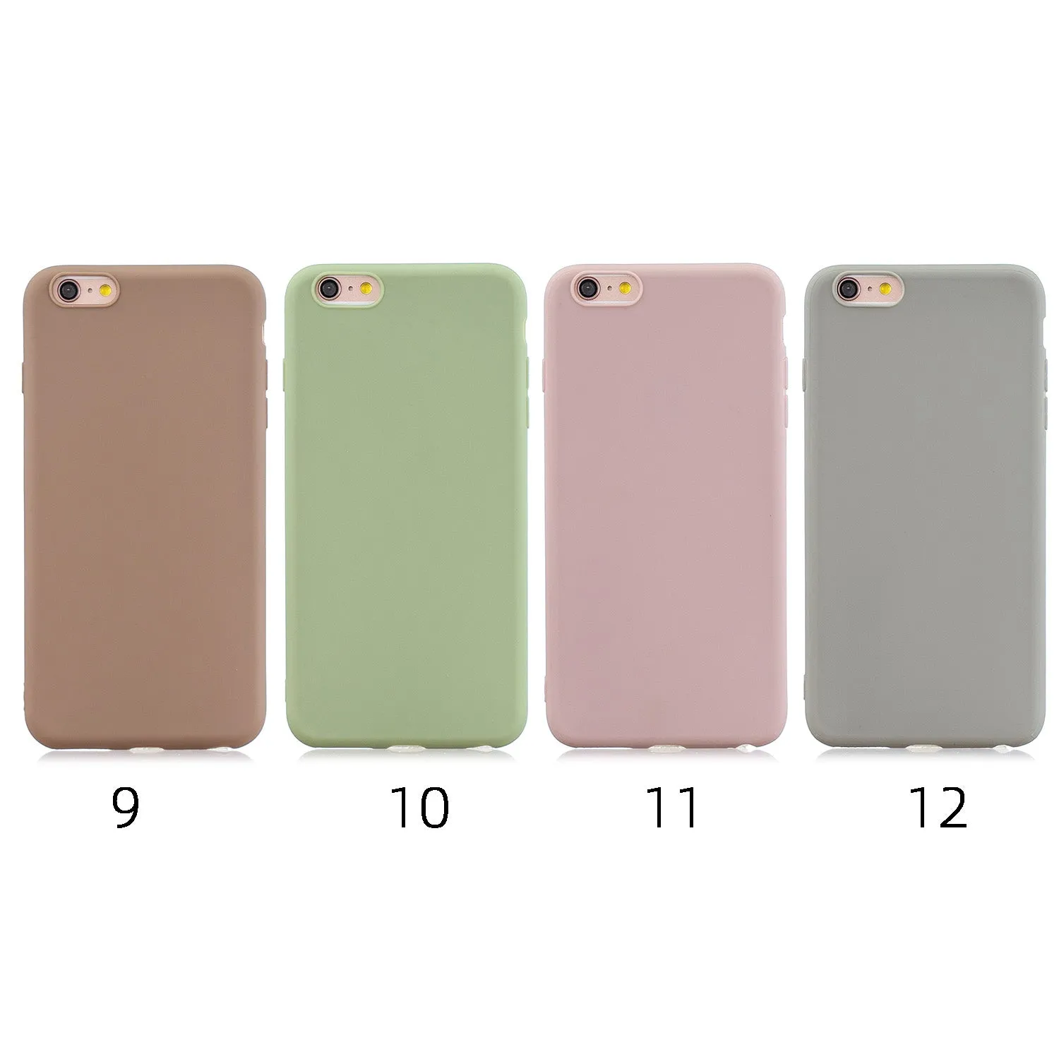 For OPPO F7 Lovely Candy Color Matte TPU Anti-scratch Non-slip Protective Cover Back Case 10