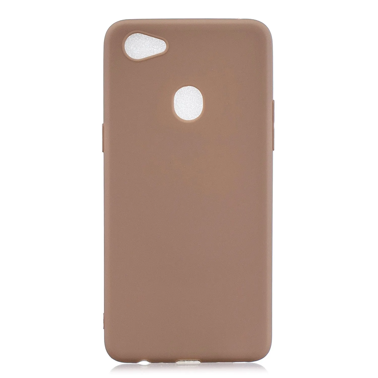 For OPPO F7 Lovely Candy Color Matte TPU Anti-scratch Non-slip Protective Cover Back Case 12