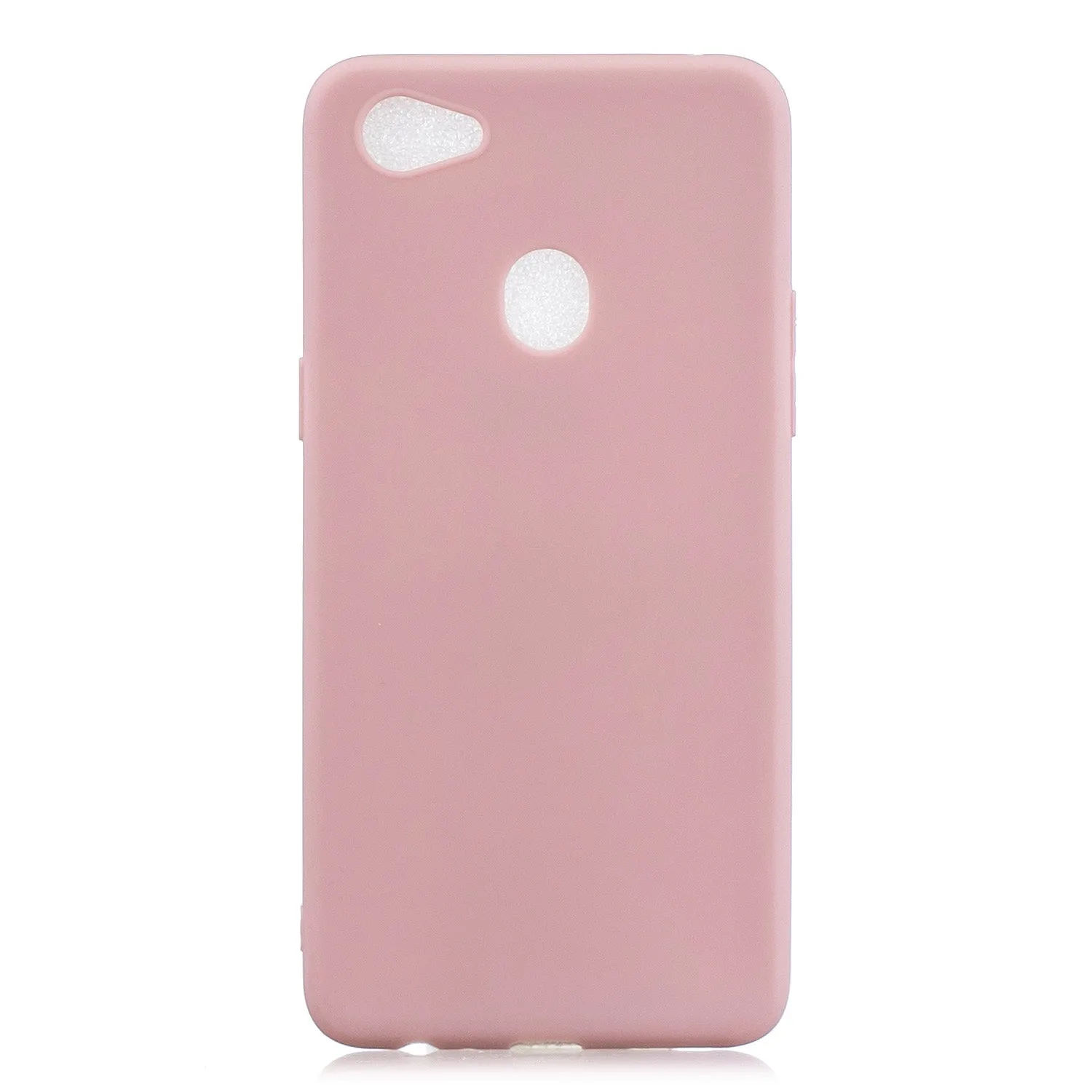 For OPPO F7 Lovely Candy Color Matte TPU Anti-scratch Non-slip Protective Cover Back Case 12