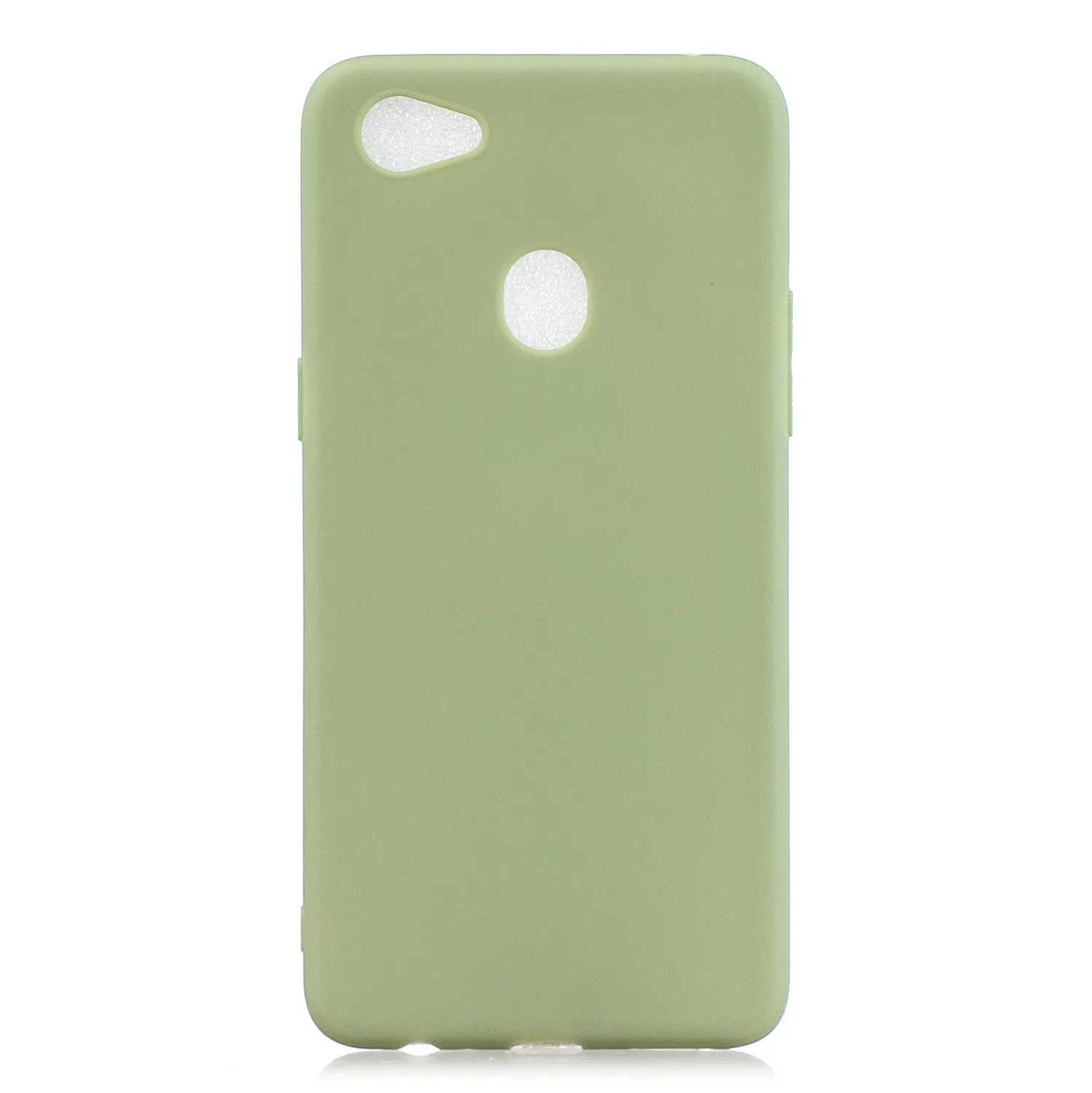For OPPO F7 Lovely Candy Color Matte TPU Anti-scratch Non-slip Protective Cover Back Case 12