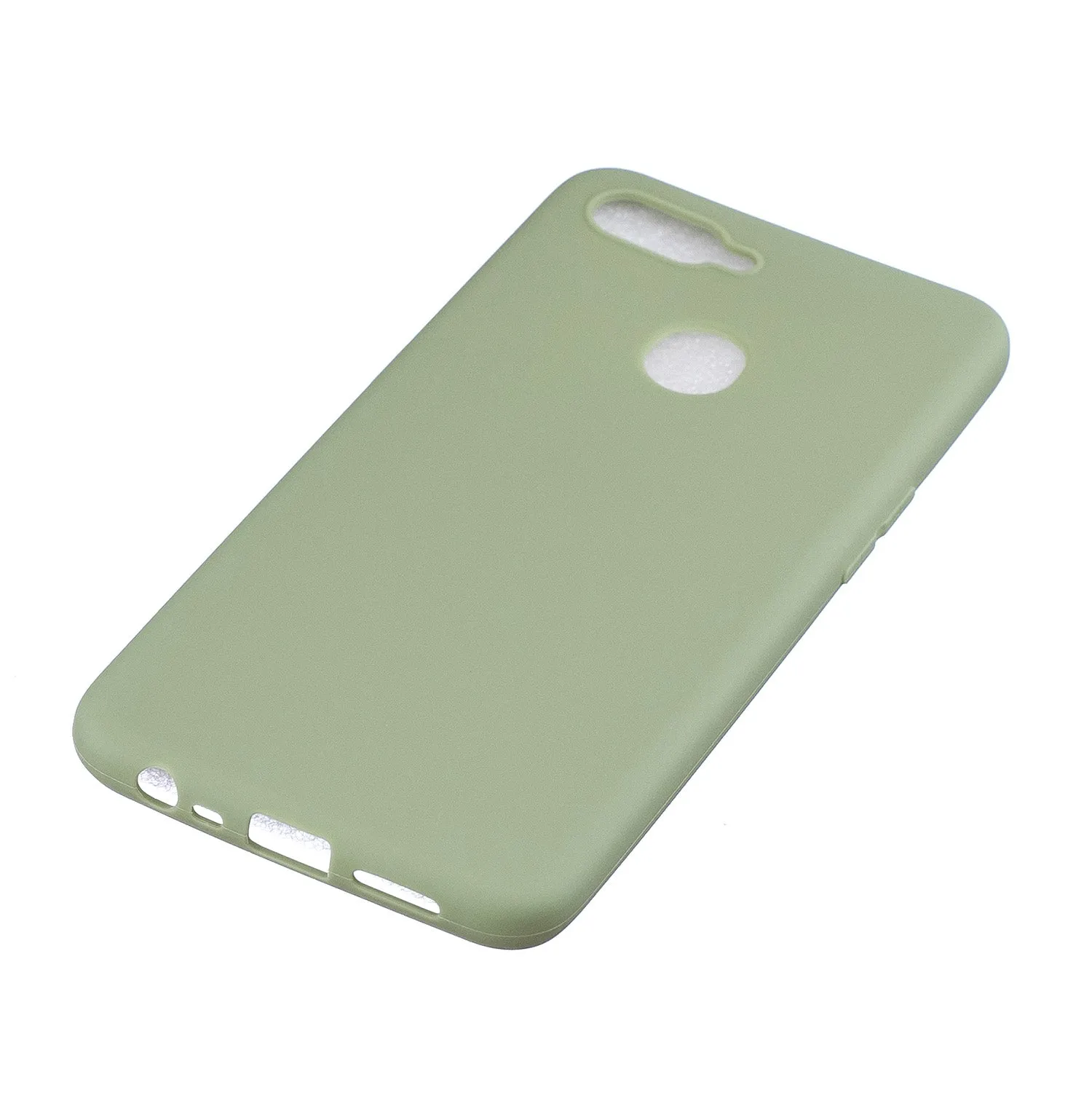 For OPPO F9 Lovely Candy Color Matte TPU Anti-scratch Non-slip Protective Cover Back Case 10