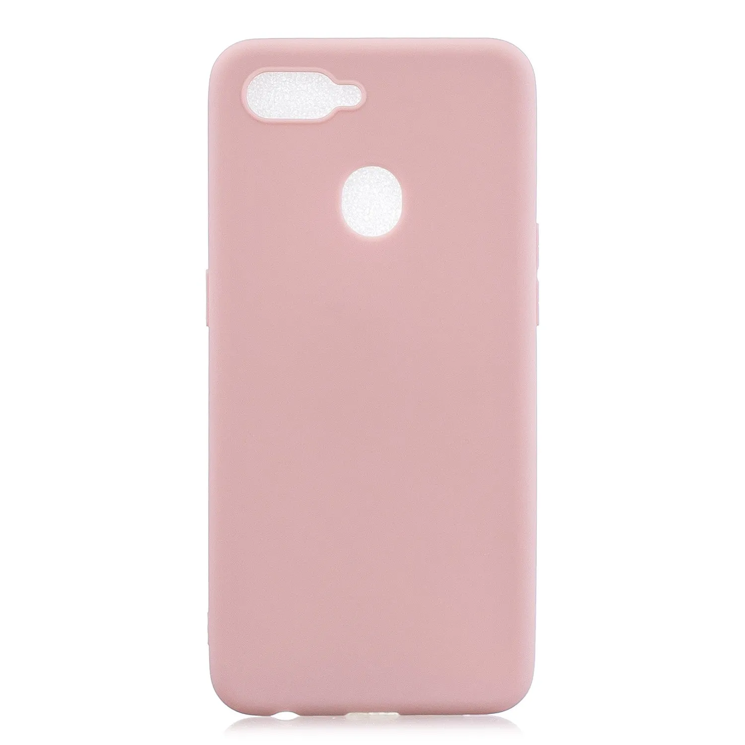 For OPPO F9 Lovely Candy Color Matte TPU Anti-scratch Non-slip Protective Cover Back Case 10