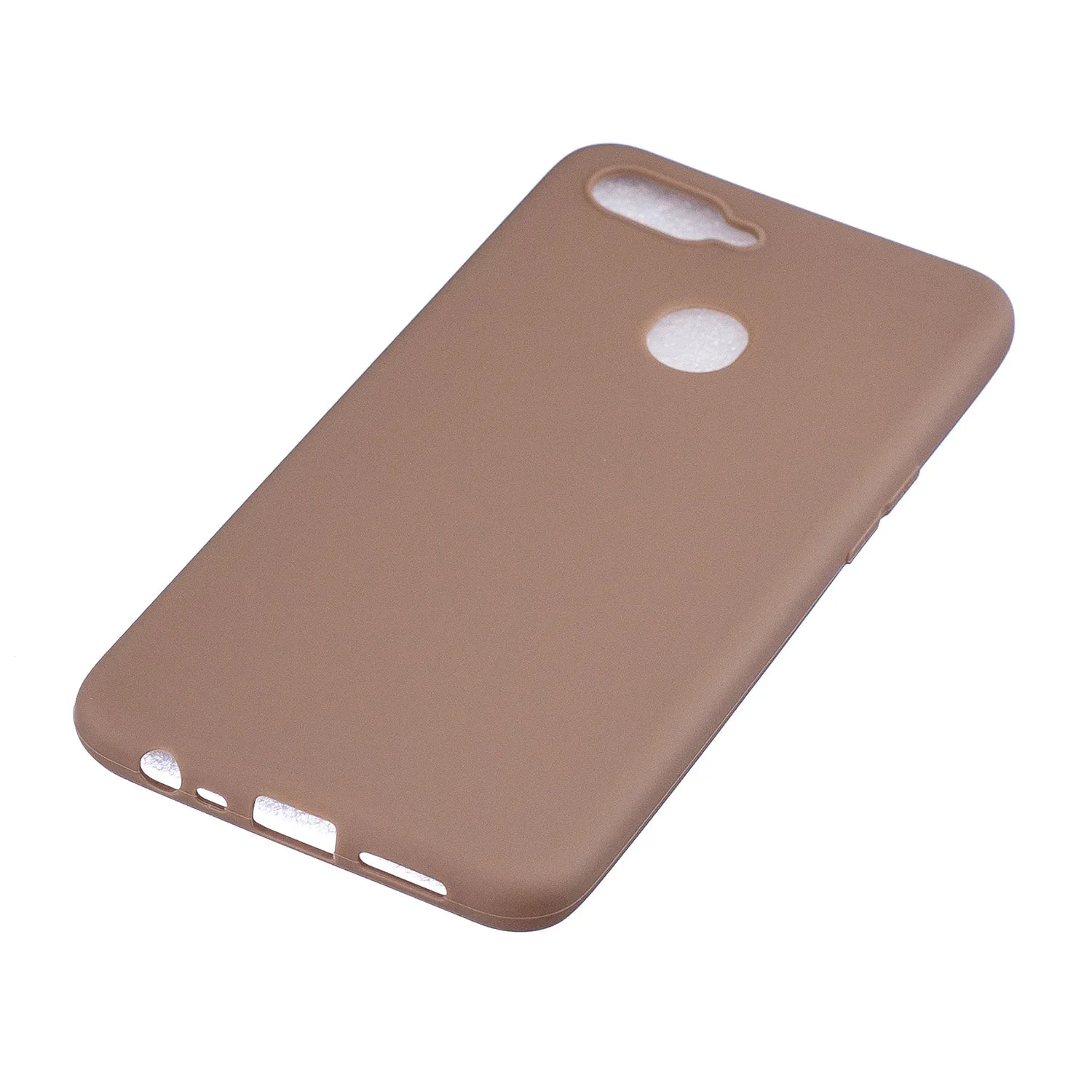 For OPPO F9 Lovely Candy Color Matte TPU Anti-scratch Non-slip Protective Cover Back Case 12