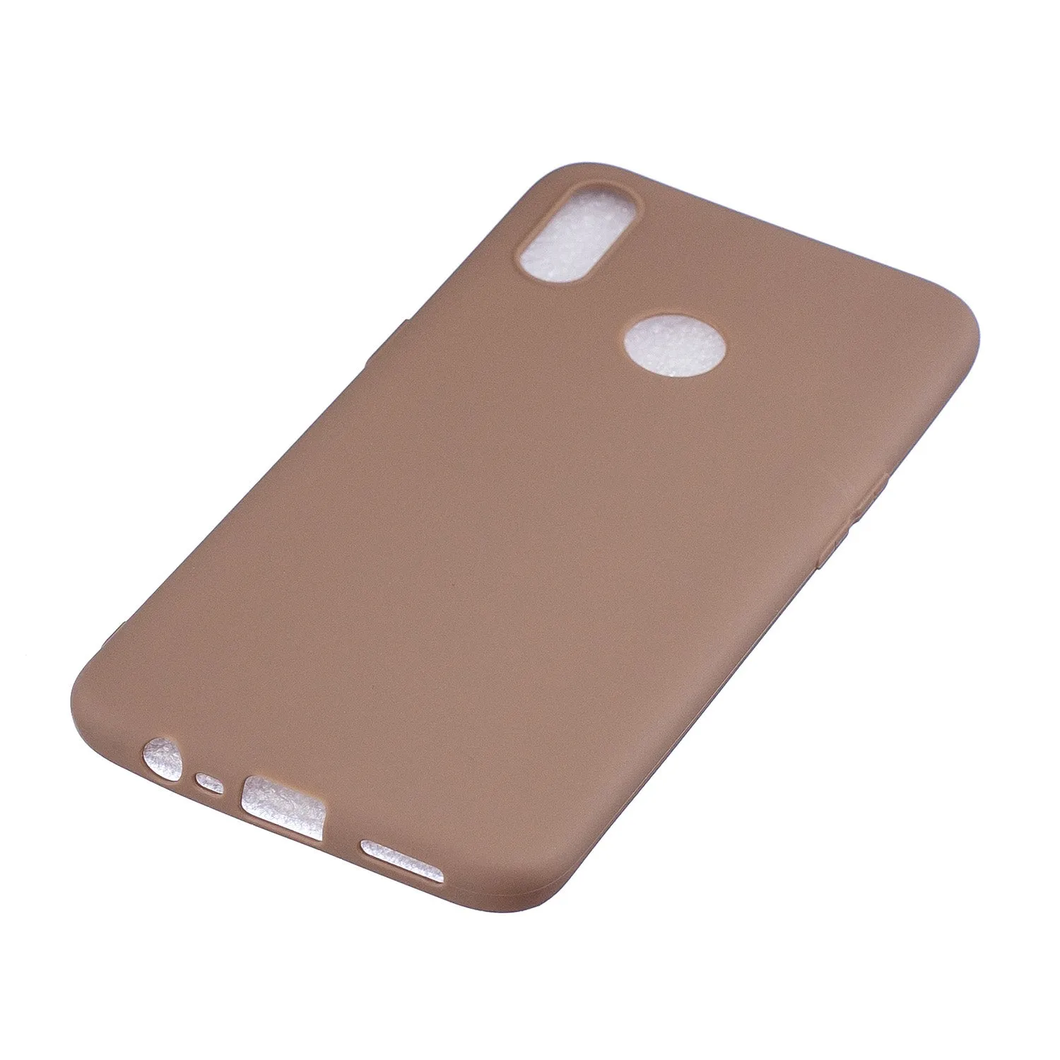 For OPPO Realme 3 Lovely Candy Color Matte TPU Anti-scratch Non-slip Protective Cover Back Case 9