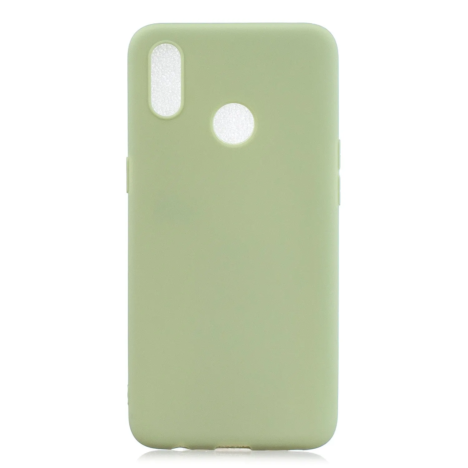 For OPPO Realme 3 pro Lovely Candy Color Matte TPU Anti-scratch Non-slip Protective Cover Back Case 11
