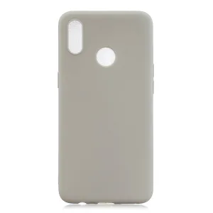 For OPPO Realme 3 pro Lovely Candy Color Matte TPU Anti-scratch Non-slip Protective Cover Back Case 12