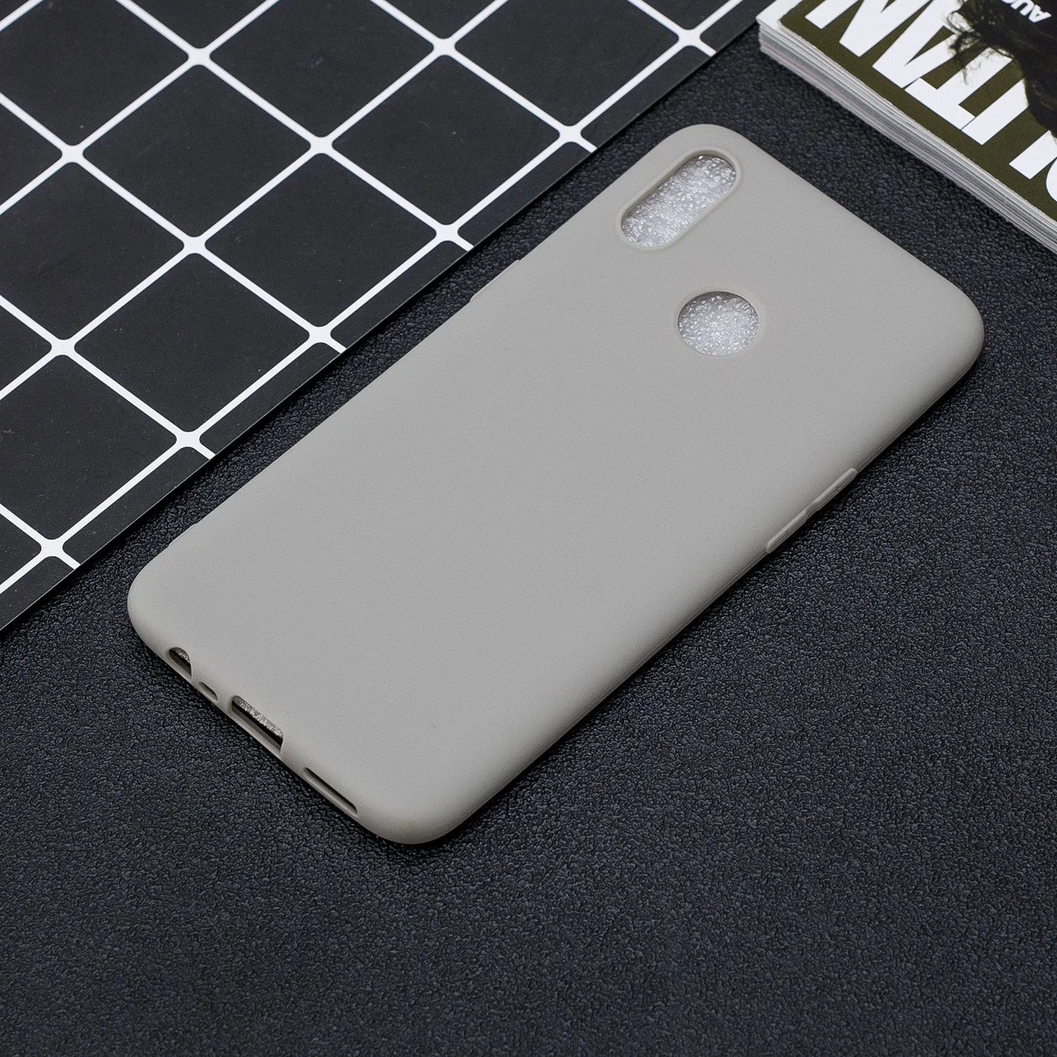 For OPPO Realme 3 pro Lovely Candy Color Matte TPU Anti-scratch Non-slip Protective Cover Back Case 12