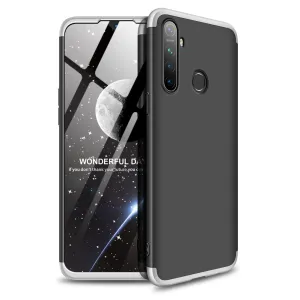 For OPPO Realme 5 Pro Smartphone Case Mobile Phone PC Shell Full Body Protection Anti-Scratch Cover Silver black