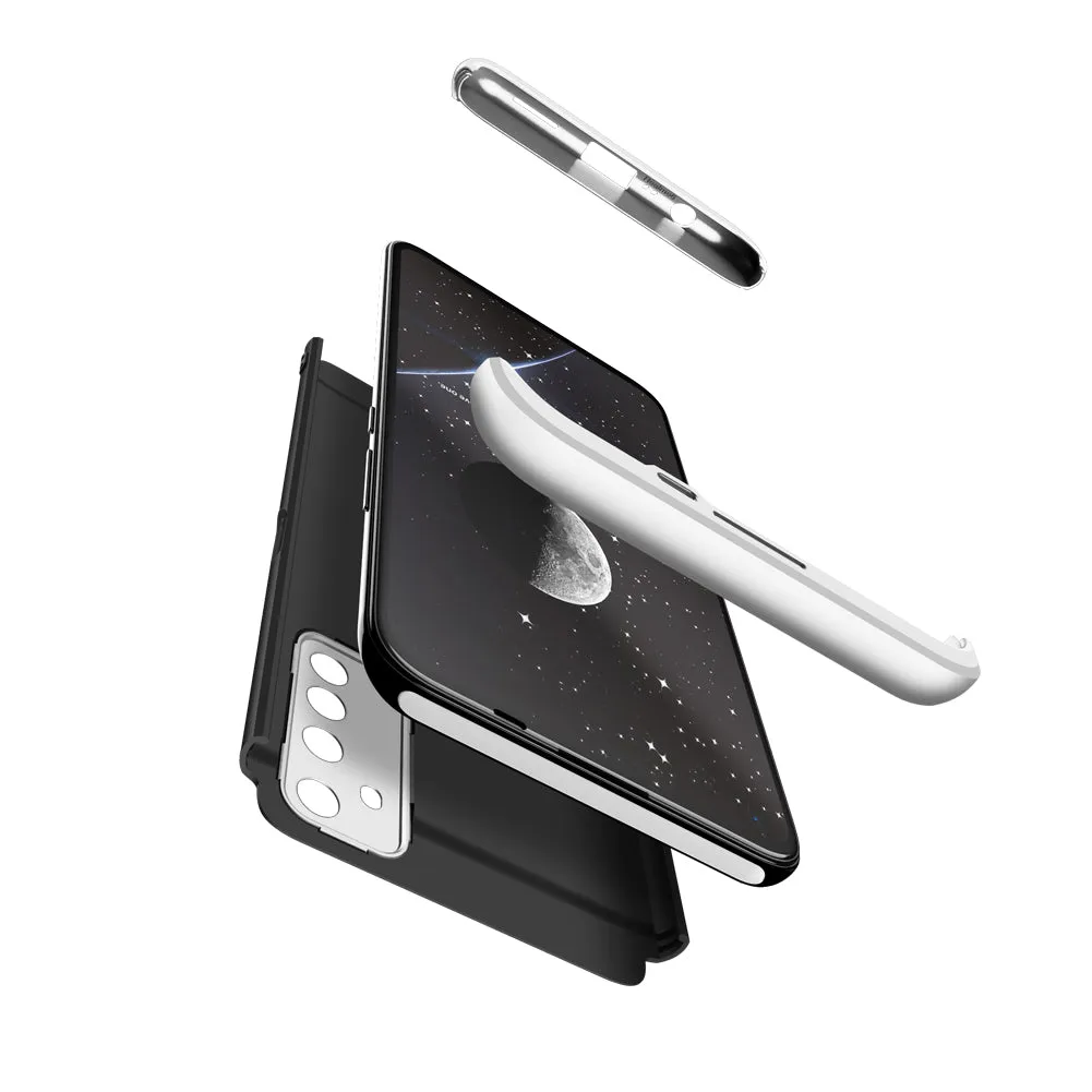 For OPPO Realme 6 Mobile Phone Cover 360 Degree Full Protection Phone Case black