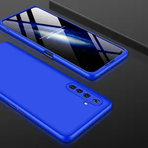 For OPPO Realme 6 Pro Cellphone Case PC Full Protection Anti-Scratch Mobile Phone Shell Cover blue