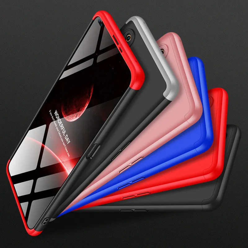 For OPPO Realme 6 Pro Cellphone Case PC Full Protection Anti-Scratch Mobile Phone Shell Cover blue
