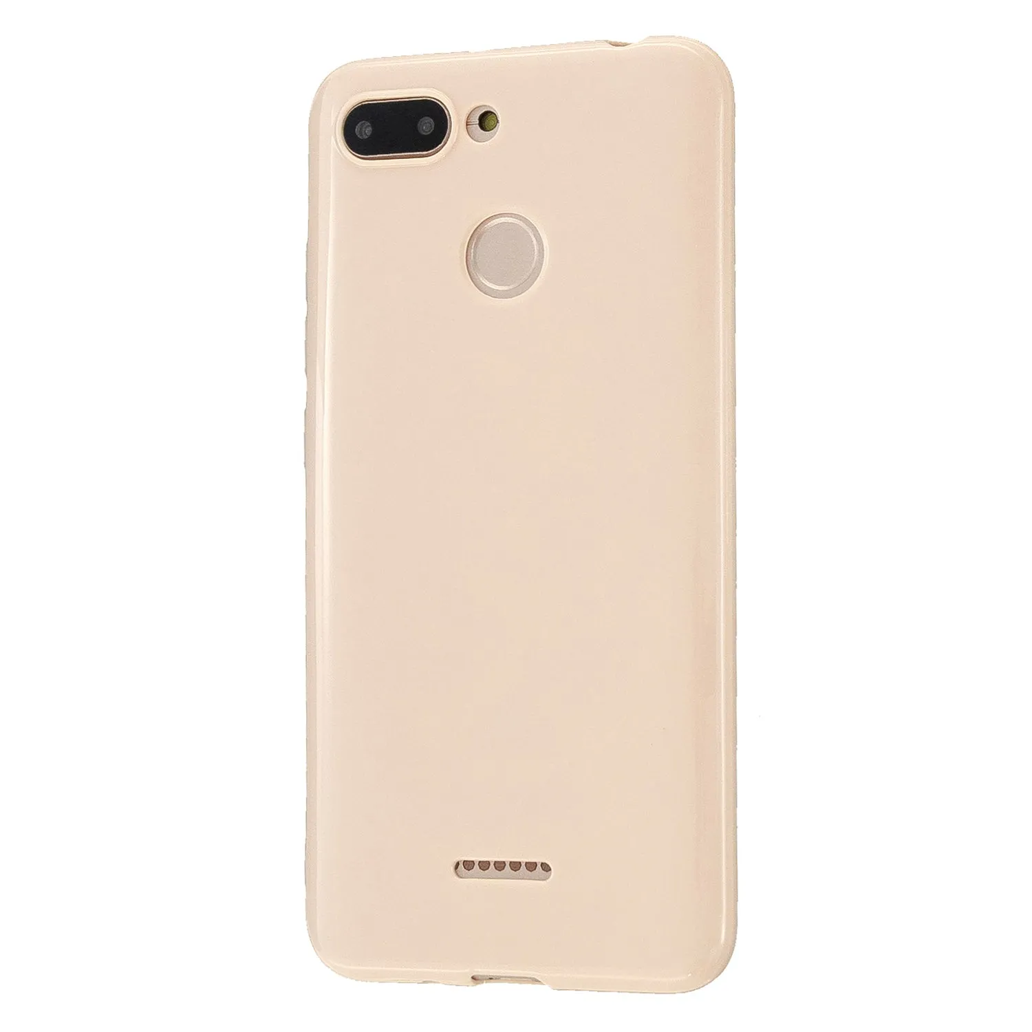 For Redmi 6/6A/6 Pro Cellphone Case Simple Profile Soft TPU Ultra Light Anti-Scratch Phone Cover Sakura pink