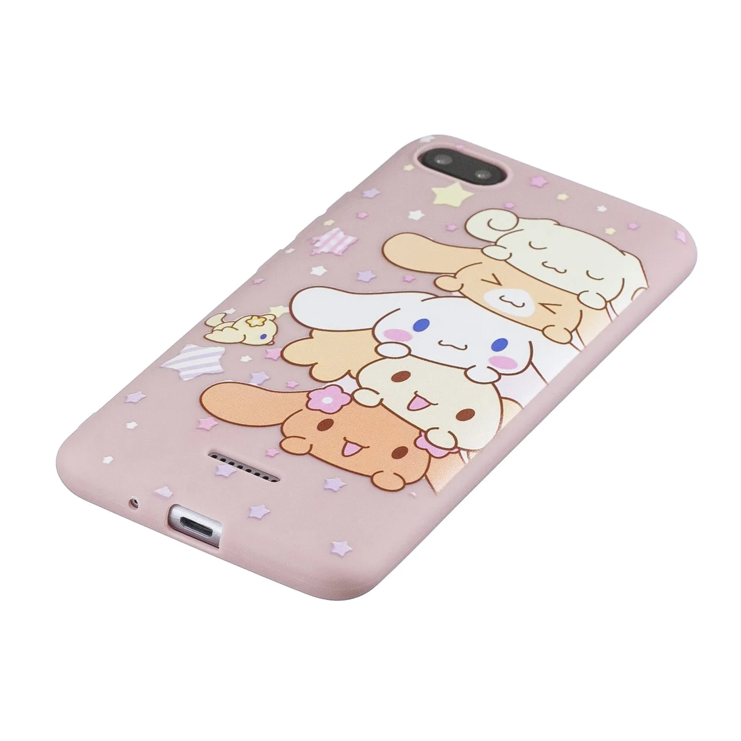 For Redmi 6A Phone Cases TPU Full Cover Cute Cartoon Painted Case Girls Mobile Phone Cover with Matched Pattern Adjustable Bracket  1