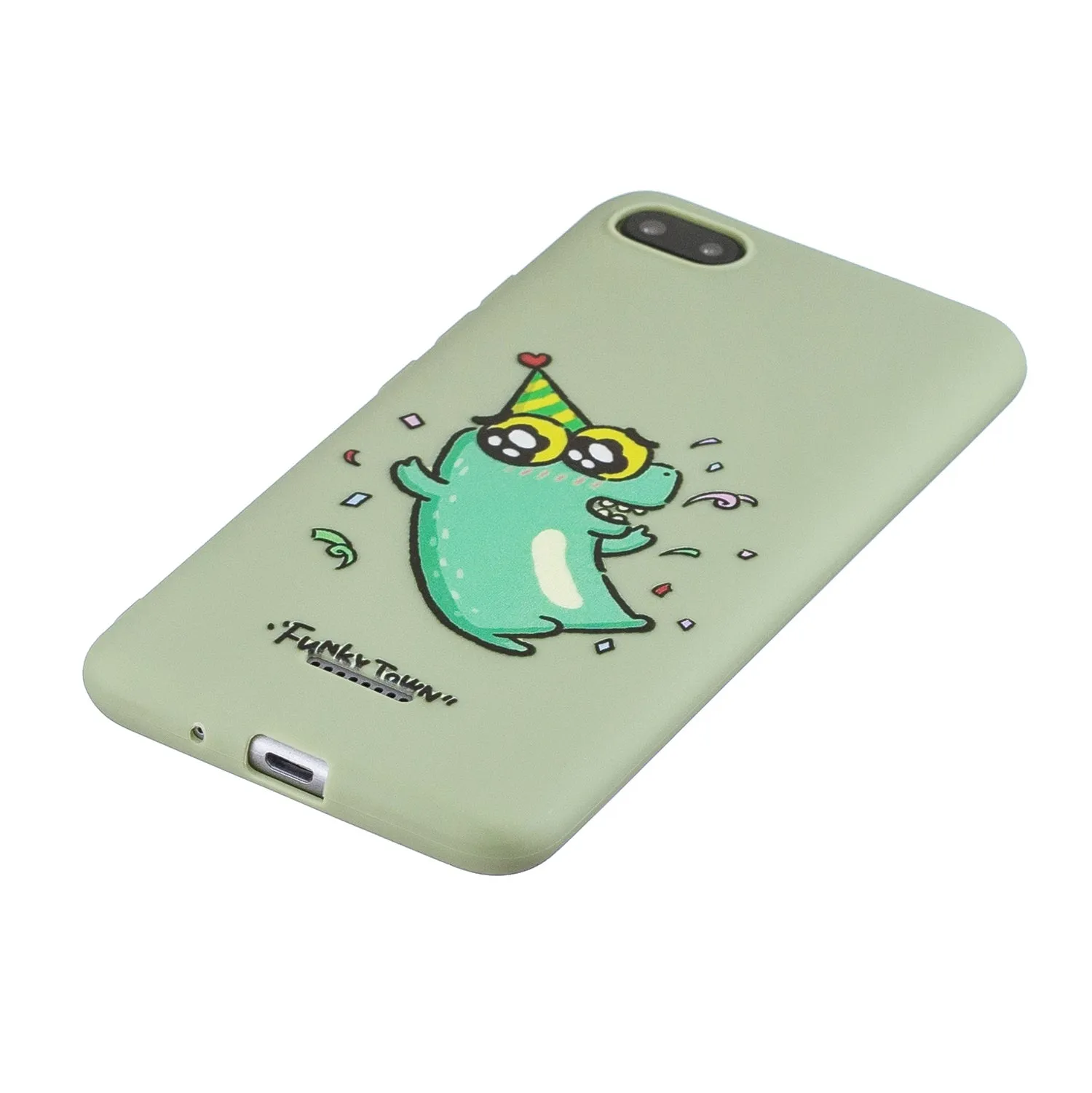 For Redmi 6A Phone Cases TPU Full Cover Cute Cartoon Painted Case Girls Mobile Phone Cover with Matched Pattern Adjustable Bracket 2