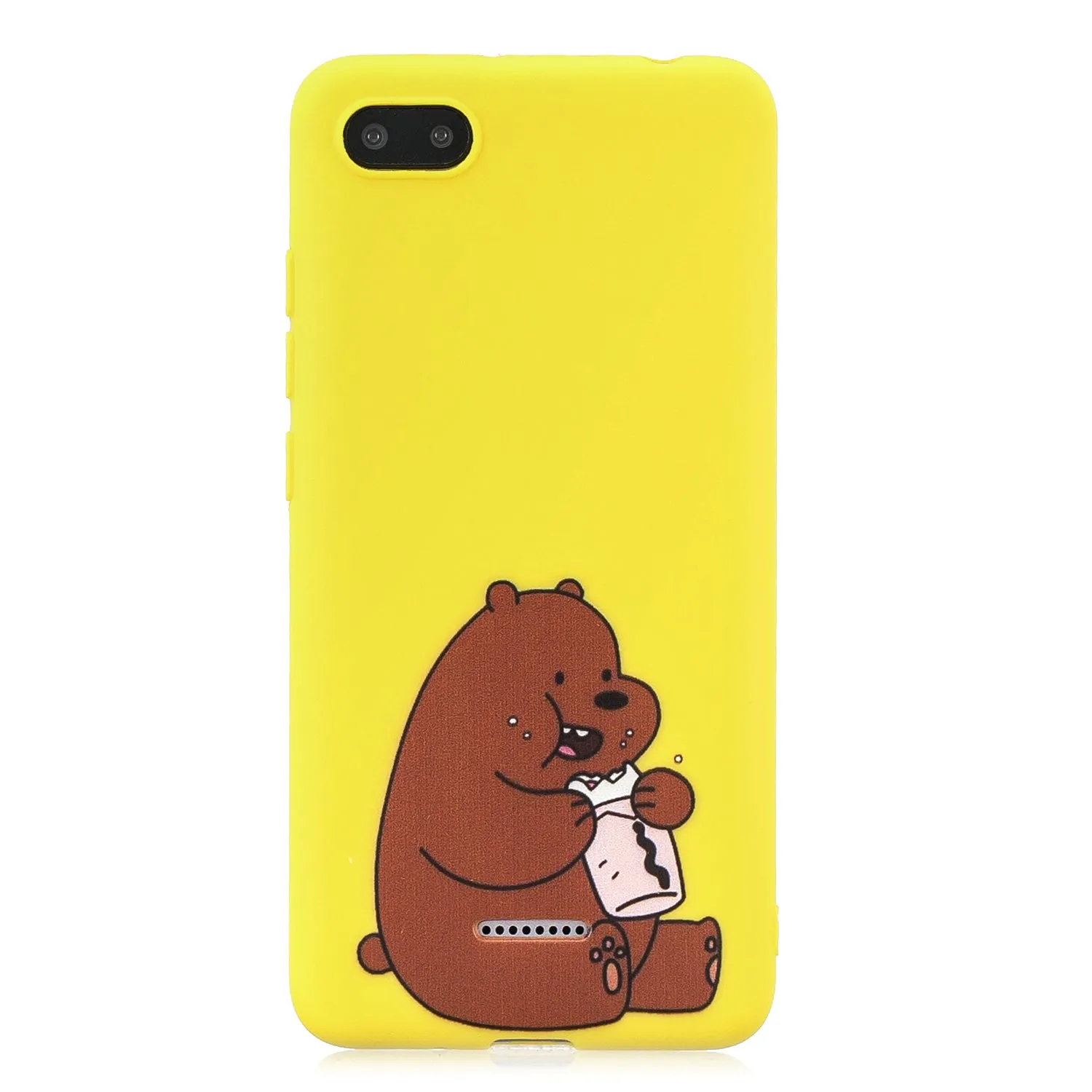 For Redmi 6A Phone Cases TPU Full Cover Cute Cartoon Painted Case Girls Mobile Phone Cover with Matched Pattern Adjustable Bracket 2