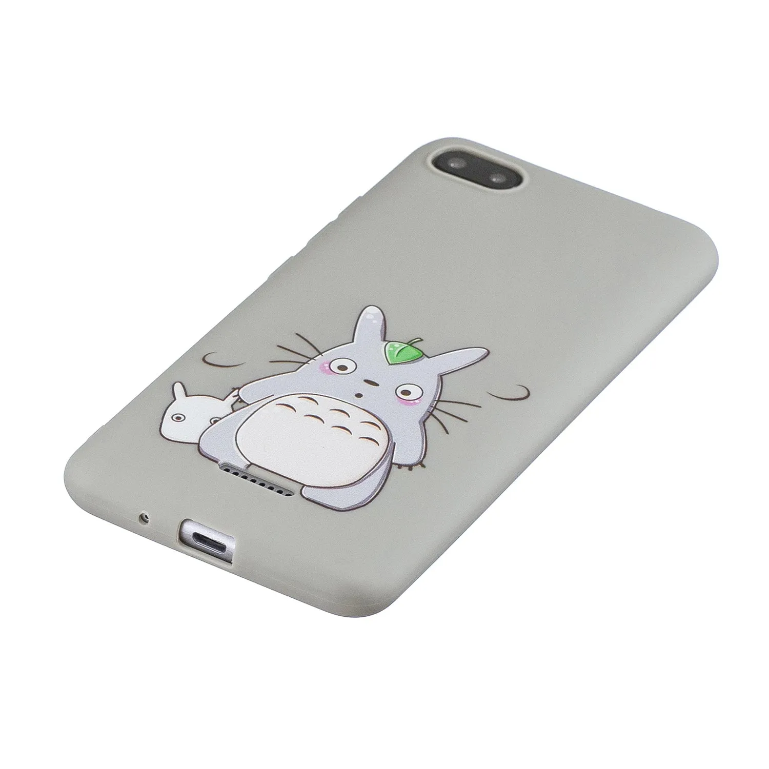 For Redmi 6A Phone Cases TPU Full Cover Cute Cartoon Painted Case Girls Mobile Phone Cover with Matched Pattern Adjustable Bracket 4