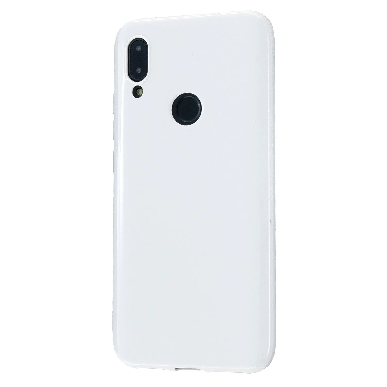 For Redmi 7/7A/Note 7/Note 7 Pro Cellphone Cover Overall Protection Soft TPU Anti-Slip Anti-Scratch Phone Case Milk white