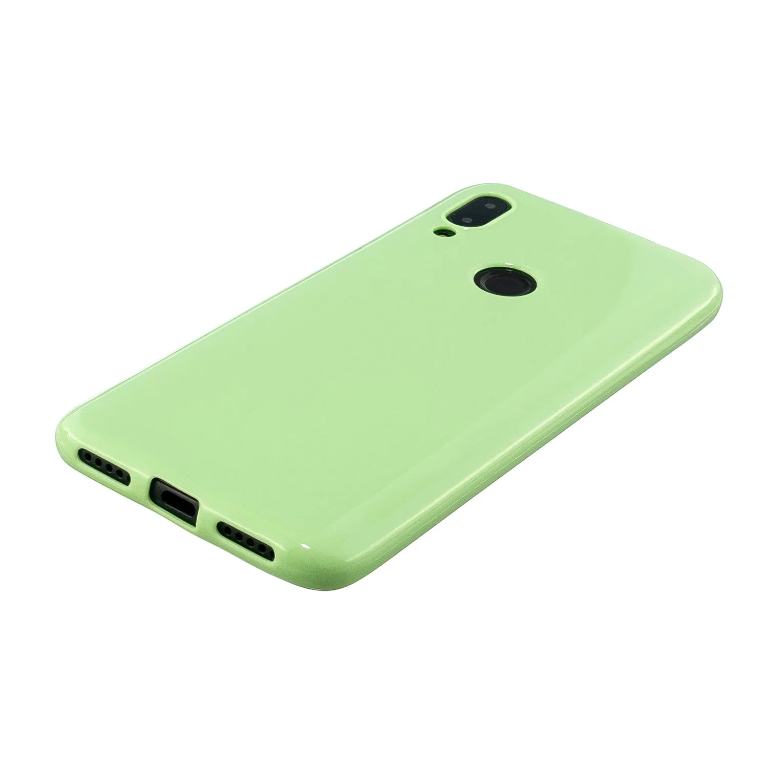 For Redmi 7/7A/Note 7/Note 7 Pro Cellphone Cover Overall Protection Soft TPU Anti-Slip Anti-Scratch Phone Case Milk white