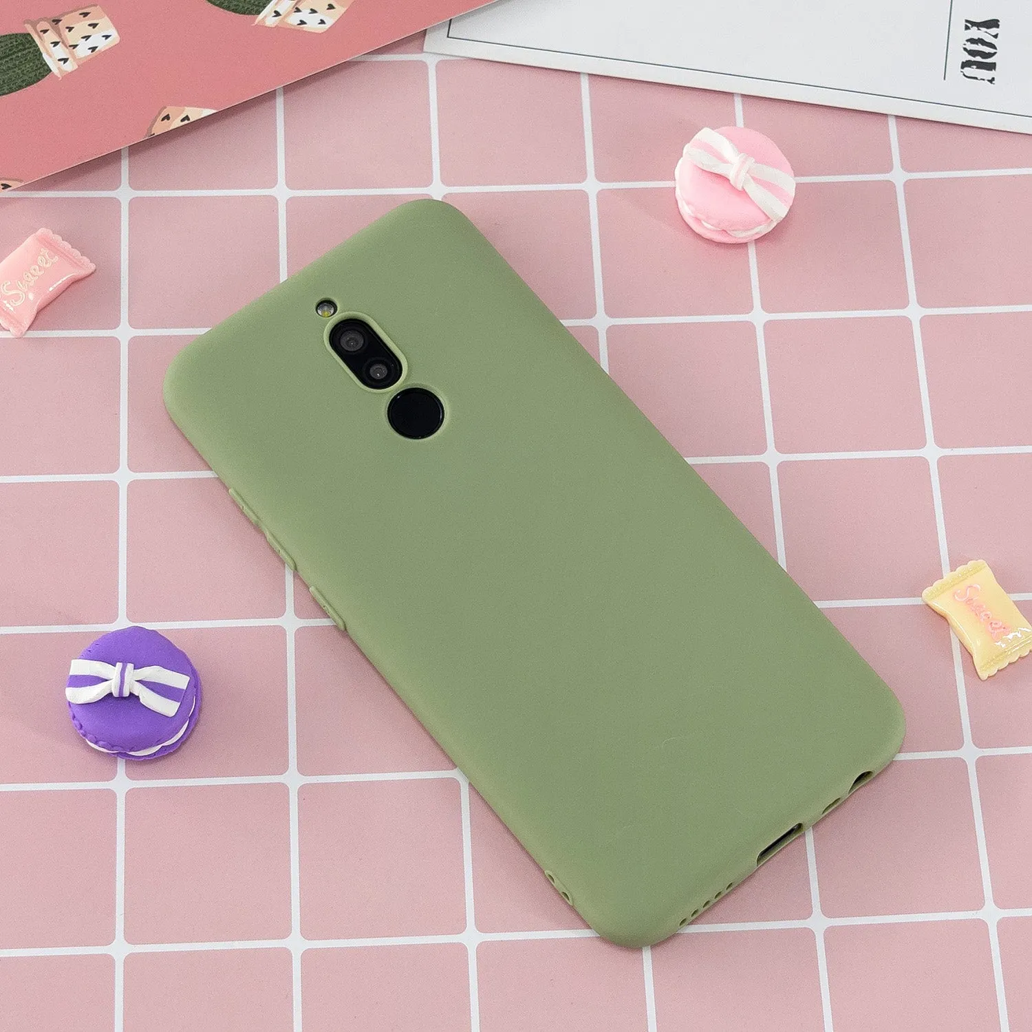 For Redmi 8 8A note 8T TPU Back Cover Soft Candy Color Frosted Surface Shockproof TPU Mobile Phone Protective Case 10