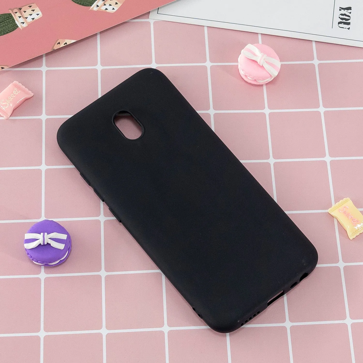 For Redmi 8 8A note 8T TPU Back Cover Soft Candy Color Frosted Surface Shockproof TPU Mobile Phone Protective Case 1