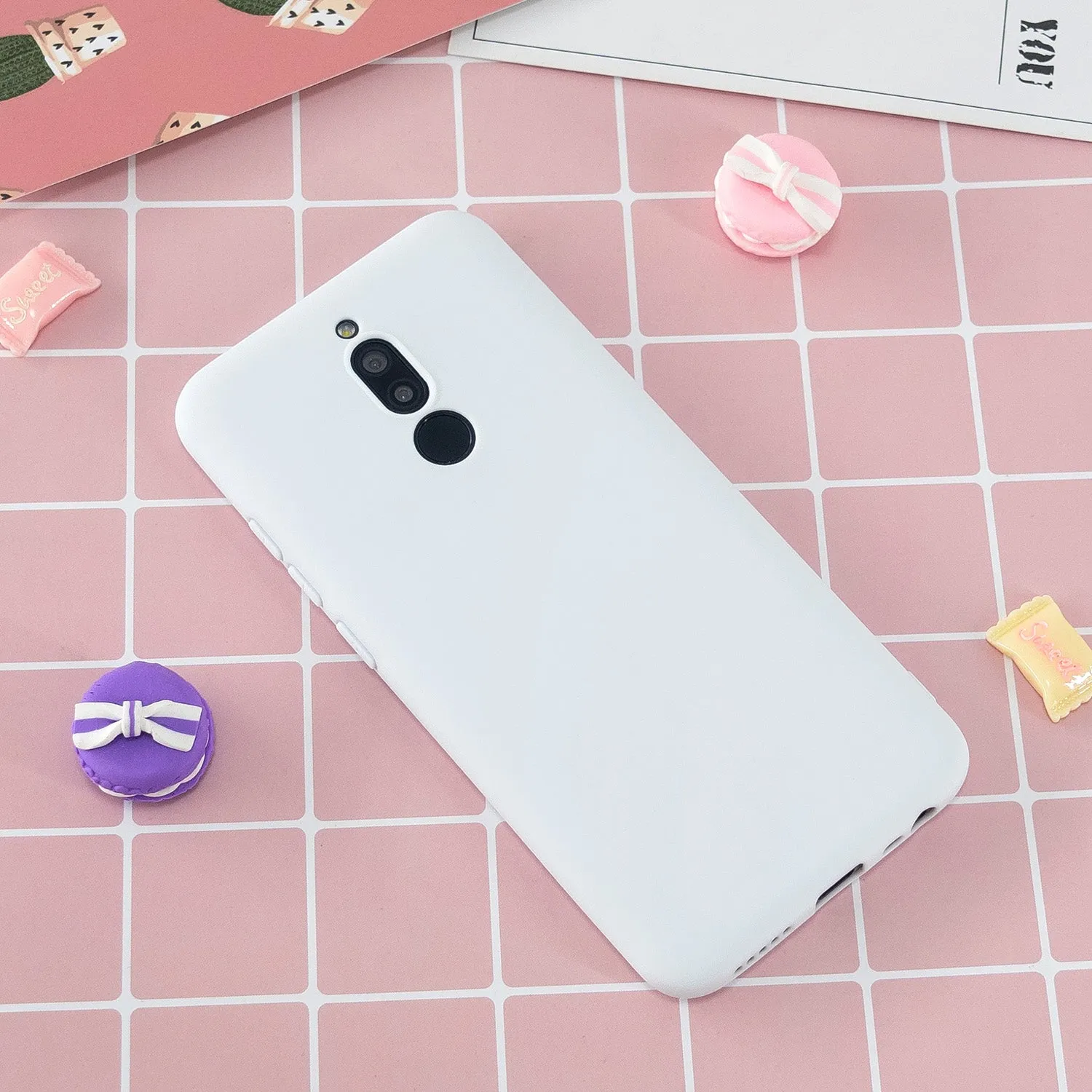 For Redmi 8 8A note 8T TPU Back Cover Soft Candy Color Frosted Surface Shockproof TPU Mobile Phone Protective Case 2
