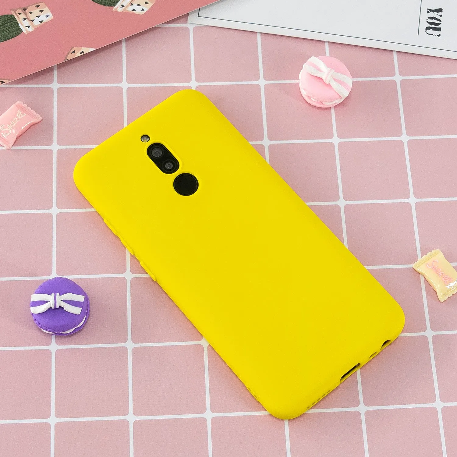 For Redmi 8 8A note 8T TPU Back Cover Soft Candy Color Frosted Surface Shockproof TPU Mobile Phone Protective Case 3