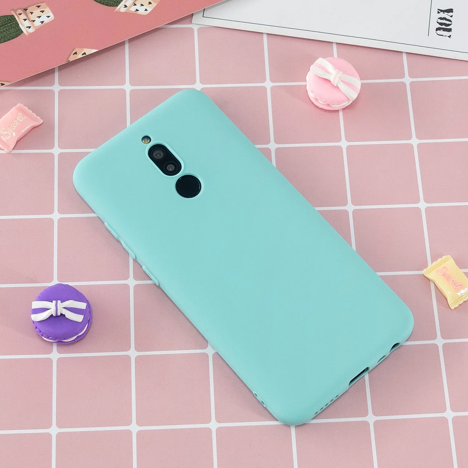 For Redmi 8 8A note 8T TPU Back Cover Soft Candy Color Frosted Surface Shockproof TPU Mobile Phone Protective Case 8