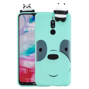 For Redmi 8/8A/5/Note 8T Mobile Phone Case Cute Cellphone Shell Soft TPU Cover with Cartoon Pig Duck Bear Kitten Lovely Pattern Light blue
