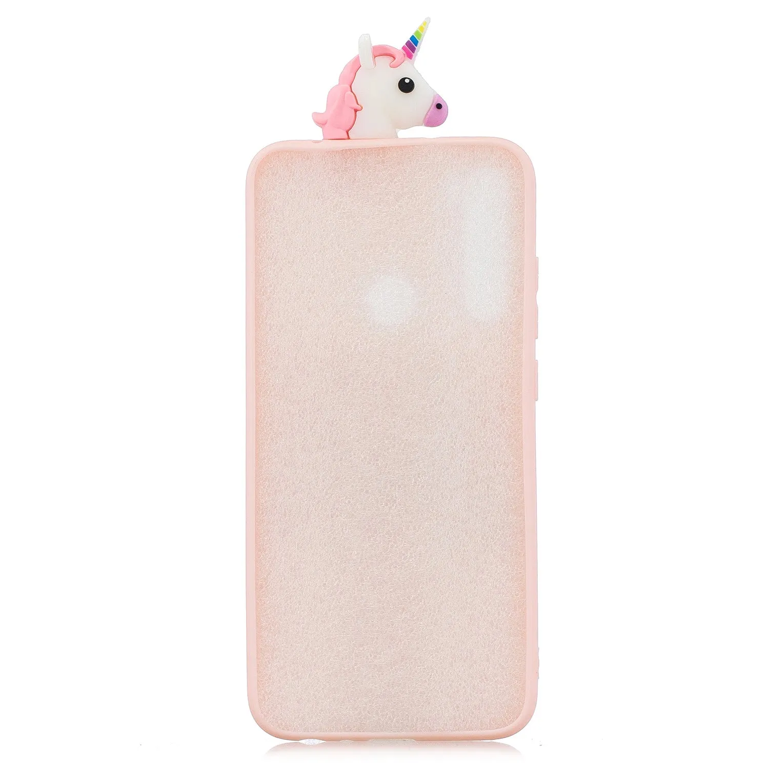 For Redmi 8/8A/5/Note 8T Mobile Phone Case Cute Cellphone Shell Soft TPU Cover with Cartoon Pig Duck Bear Kitten Lovely Pattern Pink