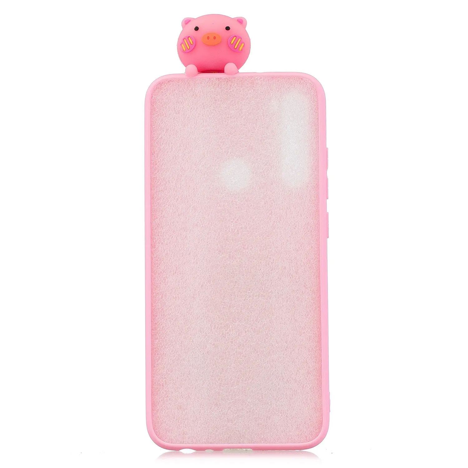 For Redmi 8/8A/5/Note 8T Mobile Phone Case Cute Cellphone Shell Soft TPU Cover with Cartoon Pig Duck Bear Kitten Lovely Pattern Rose