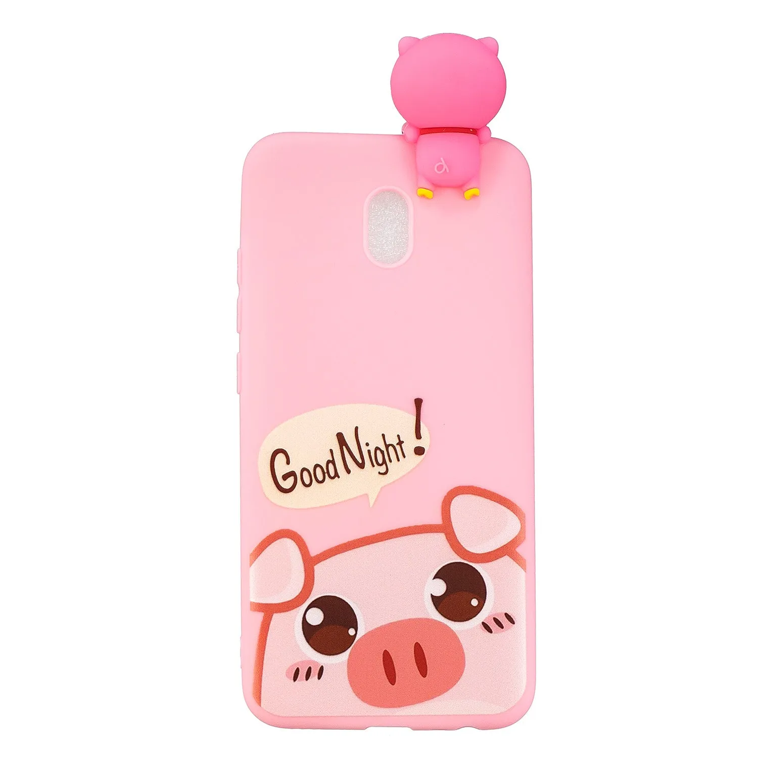 For Redmi 8/8A/5/Note 8T Mobile Phone Case Cute Cellphone Shell Soft TPU Cover with Cartoon Pig Duck Bear Kitten Lovely Pattern Rose