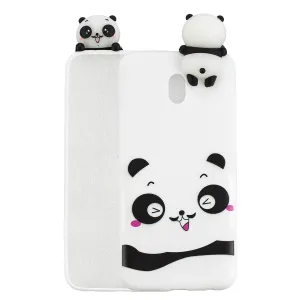 For Redmi 8/8A/5/Note 8T Mobile Phone Case Cute Cellphone Shell Soft TPU Cover with Cartoon Pig Duck Bear Kitten Lovely Pattern White